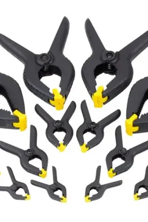 Dagaanbieding STANLEY ASSORTIMENT VEERKLEMMEN 16-DELIG