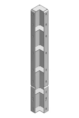Nieuw Paschal Binnenhoek 15 x 15 x 150 cm - N104.005.0150