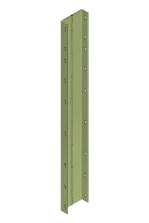 Lage Kosten Paschal BEKISTINGELEMENT SCHARNIERHOEK 150 9,5 X 9,5 X 150CM