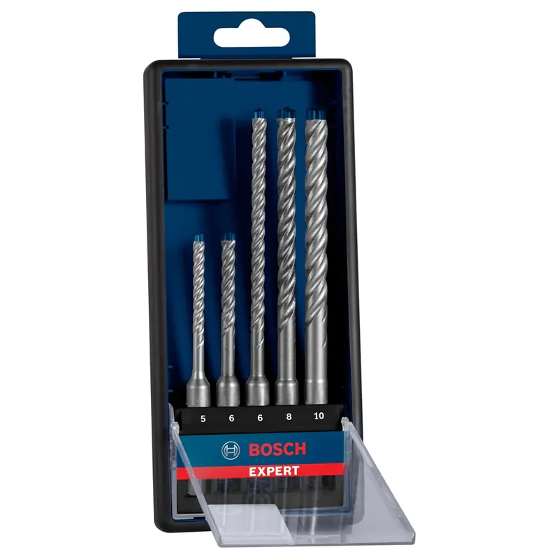 Bosch EXPERT 5-DELIGE SET SDS-PLUS BOREN 7X 5 6 6 8 10MM Weekendaanbieding
