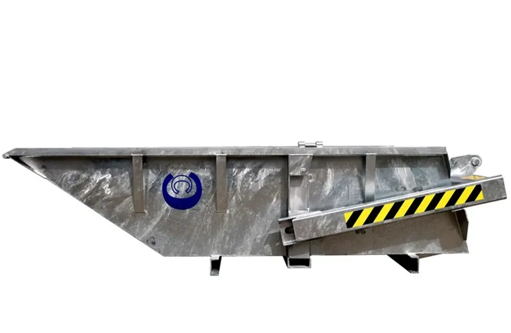 Crane Container KRAANCONTAINER 2M3 TYPE E - 310X162CM Z/WIELEN 3000KG Aanbieding