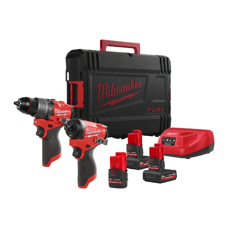 MILWAUKEE® M12 FPP2A2-5253X EU M12 FUEL COMBISET Meest Verkocht