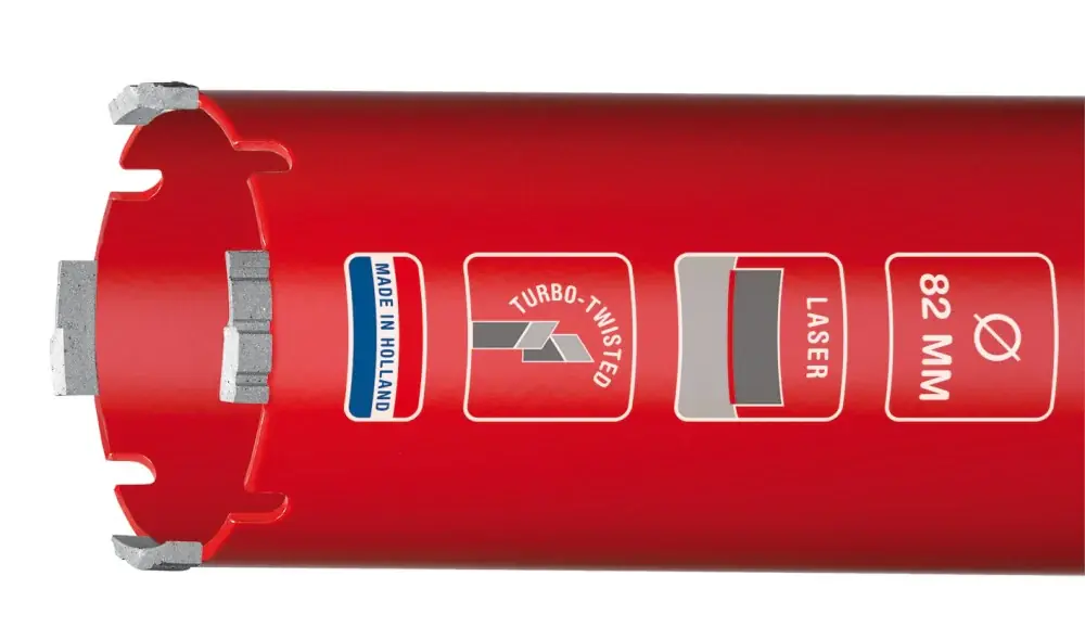 CARAT DROOGBOOR HTL 62MM Laatste Versie