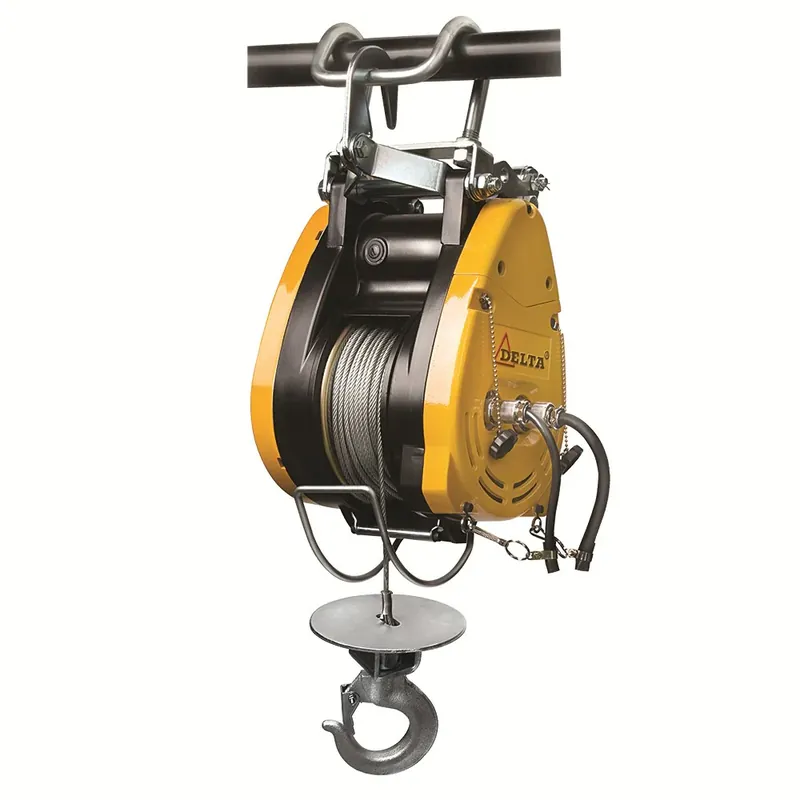 Goedkoop DELTA ELEKTRISCHE KARWEILIER 230V 0,3T 28M HIJSHOOGTE