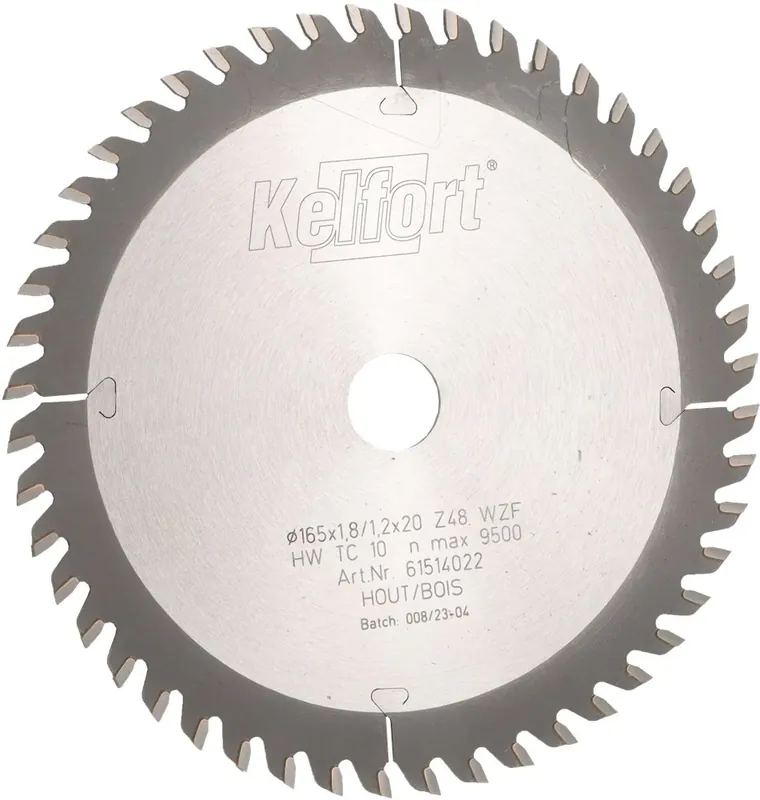Beste Prijs Kelfort HM-ZAAGBLAD 165X1,8X20 48 TAND FWS