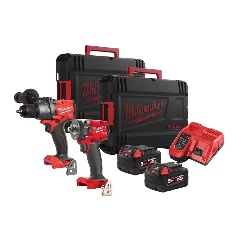Uitverkoop MILWAUKEE® M18 FPP2E3-502X EU M18 Fuel Combiset