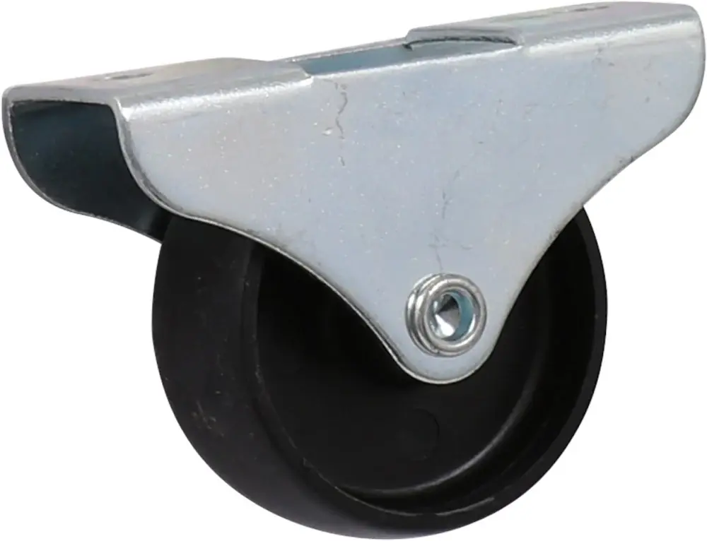 Kelfort Bokwiel Zwart Kunststof Gegalvaniseerd 45mm - 1519676 Express Levering