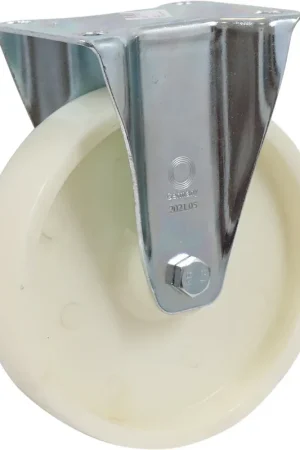 Kelfort Bokwiel Wit met Rollager 200mm - 1519765 Gecertificeerd