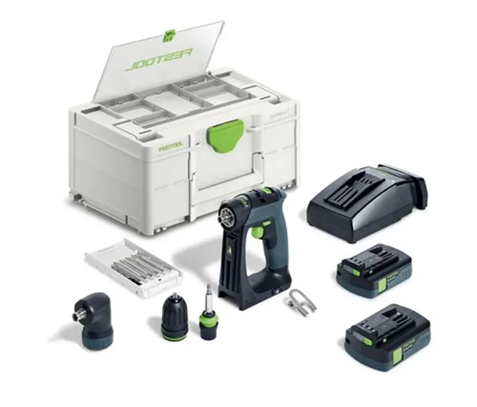 Festool CXS 18 C3,0-SET ACCU-SCHROEFBOORMACHINE Nieuw