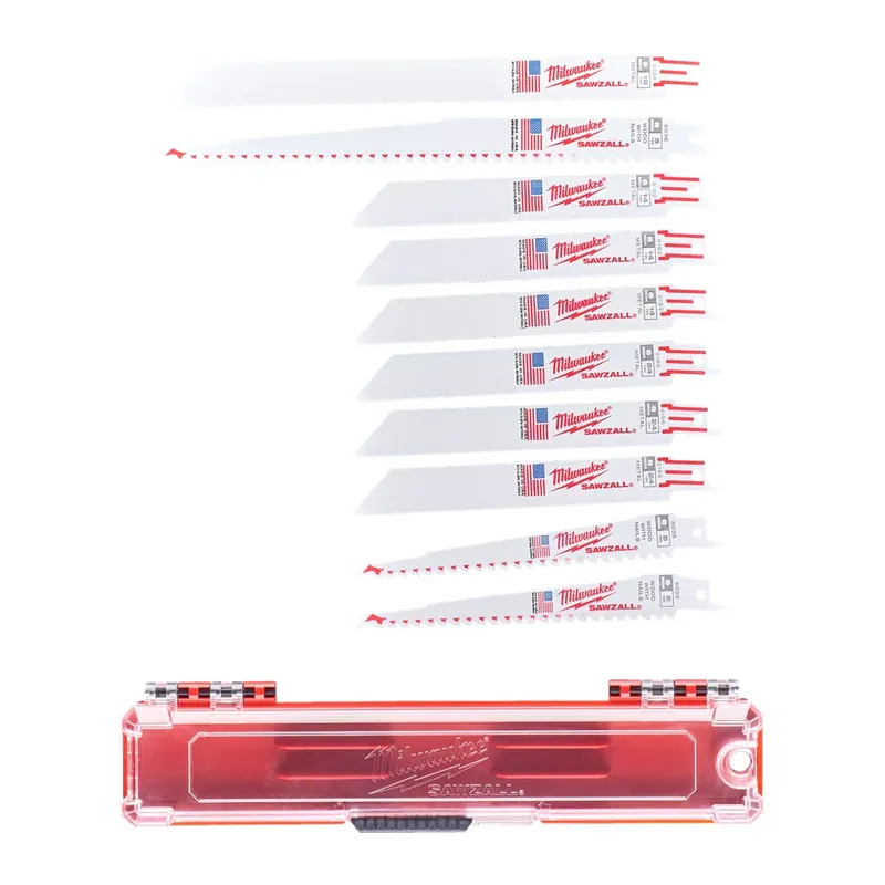 Milwaukee SAWZALL Reciprozaagbladen Set 10-Delig - 49222211 Actieprijs
