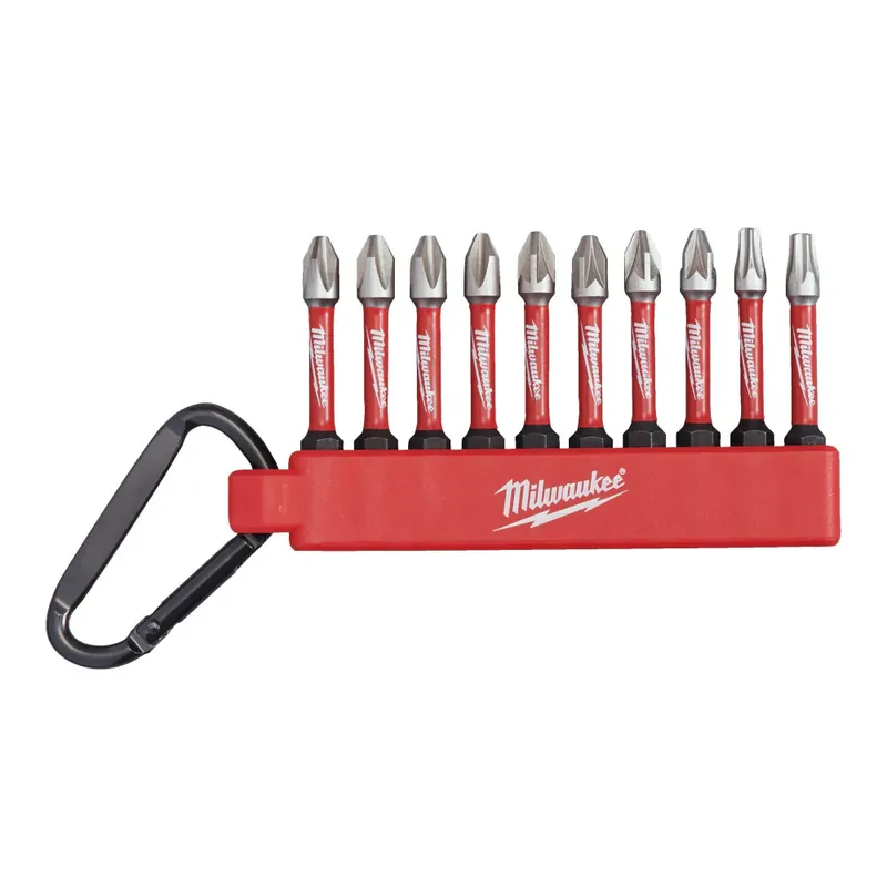 Bestseller MILWAUKEE® S/Bit Shockwave CD Carabiner Set 2-10 PC - 4932492939