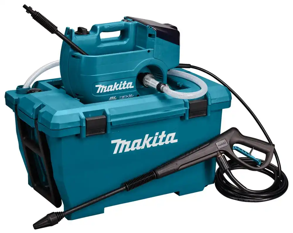 Seizoensaanbieding Makita DHW080ZK 2x18V Hogedrukreiniger 80bar