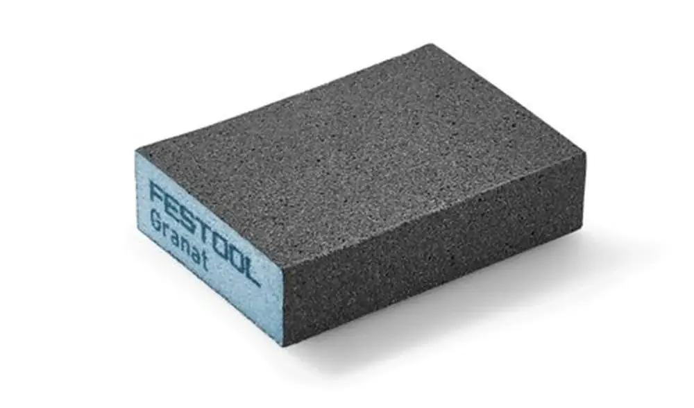 Festool 69X98X26 120 GR/6 SCHUURBLOK GRANAT Betrouwbaar