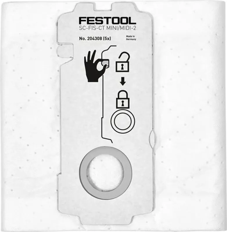 Festool SC-FIS-CT MINI/MIDI-2/5 FILTERZAK Bestseller