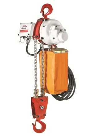 DELTA ELEKTRISCHE KETTINGTAKEL US 230V 1 TON - MET 6 METER HIJSHOOGTE Exclusieve Aanbieding