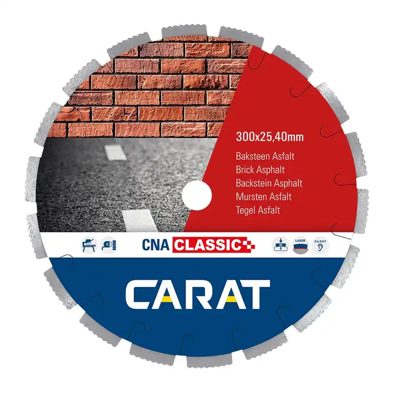 CARAT DIAMANTZAAG BAKSTEEN 350x30,00MM, CNA CLASSIC Beste Prijs