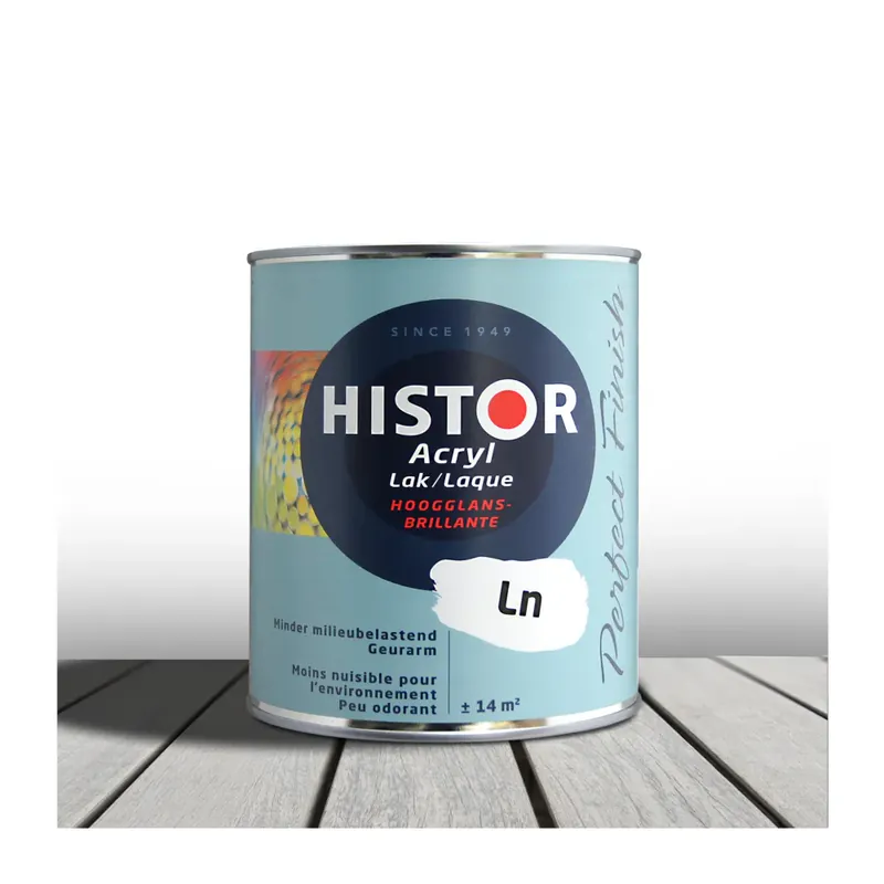 Histor Perfect Finish Acryl Hoogglans Duurzame Afwerking voor Binnen Bestel Nu