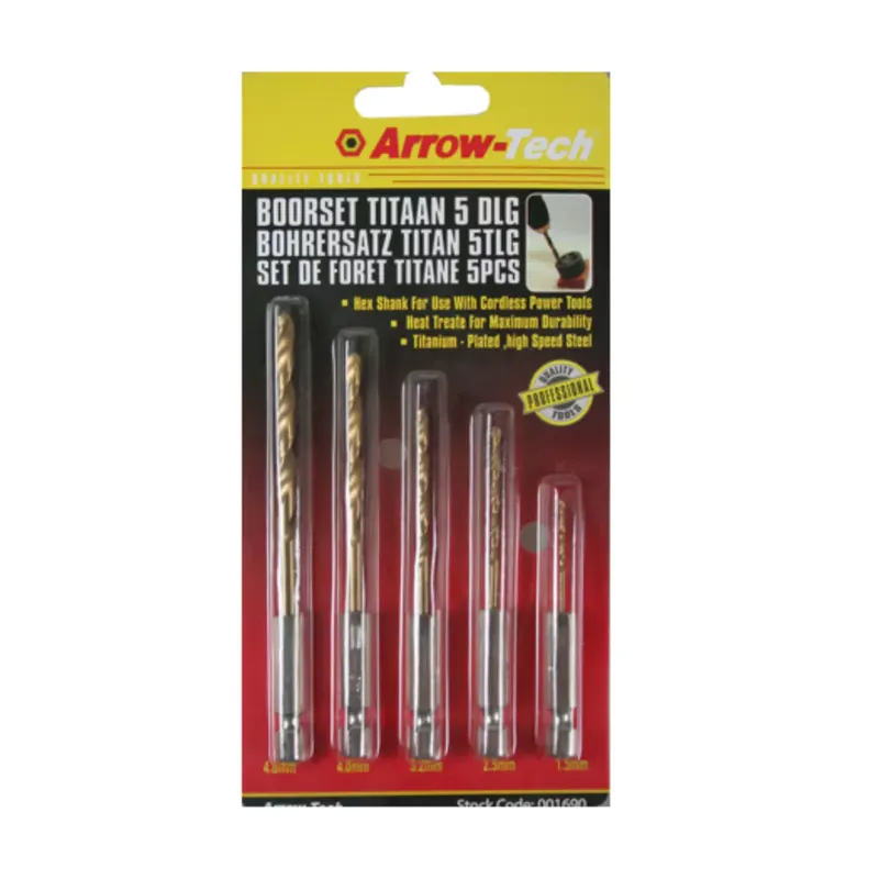 Actieprijs Arrow Tech Boorset Titanium