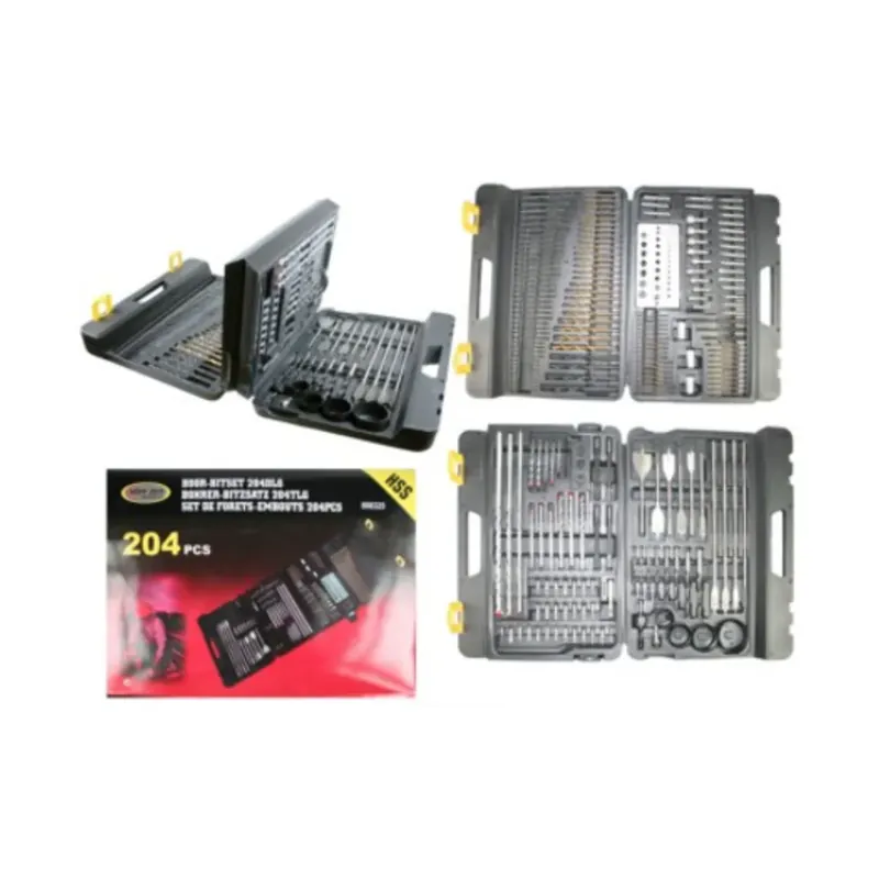 Must-Have Boor- en bitset 204-delig