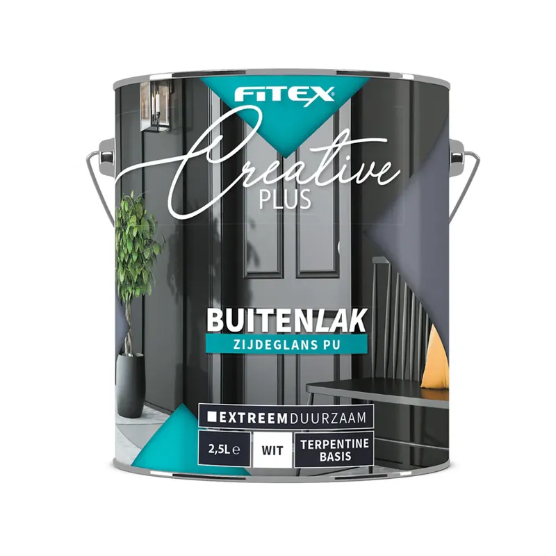 Lage Kosten Fitex Creative PLUS Buitenlak Zijdeglans