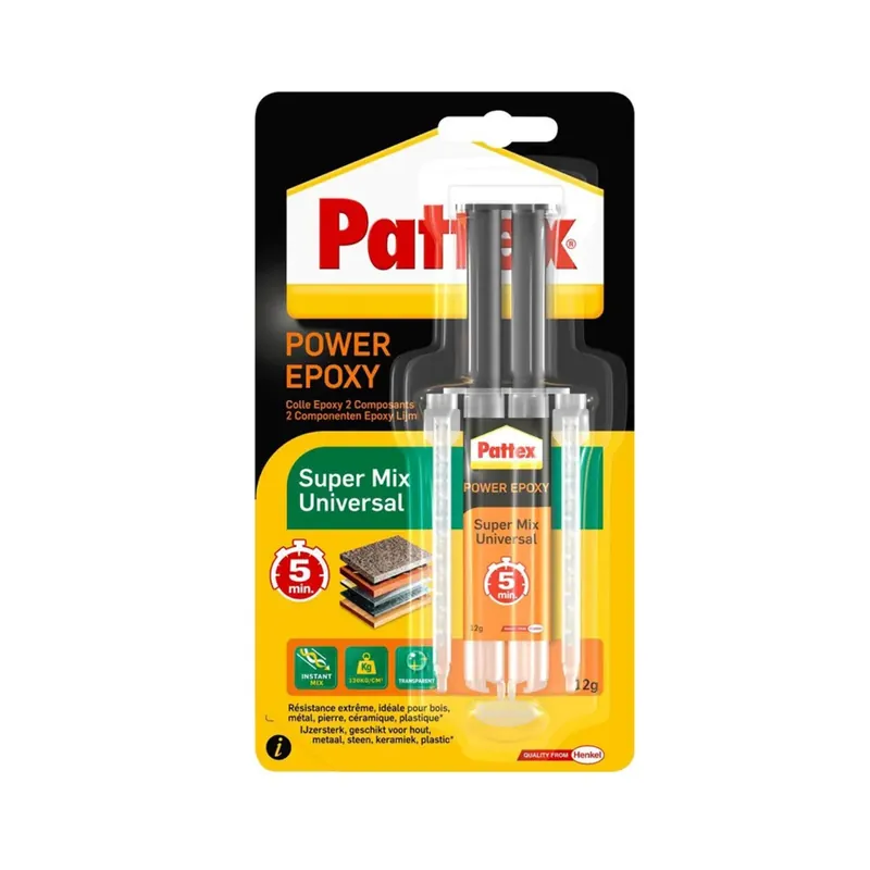 Pattex Super Mix Universal 2-Componentenlijm Gratis Retour
