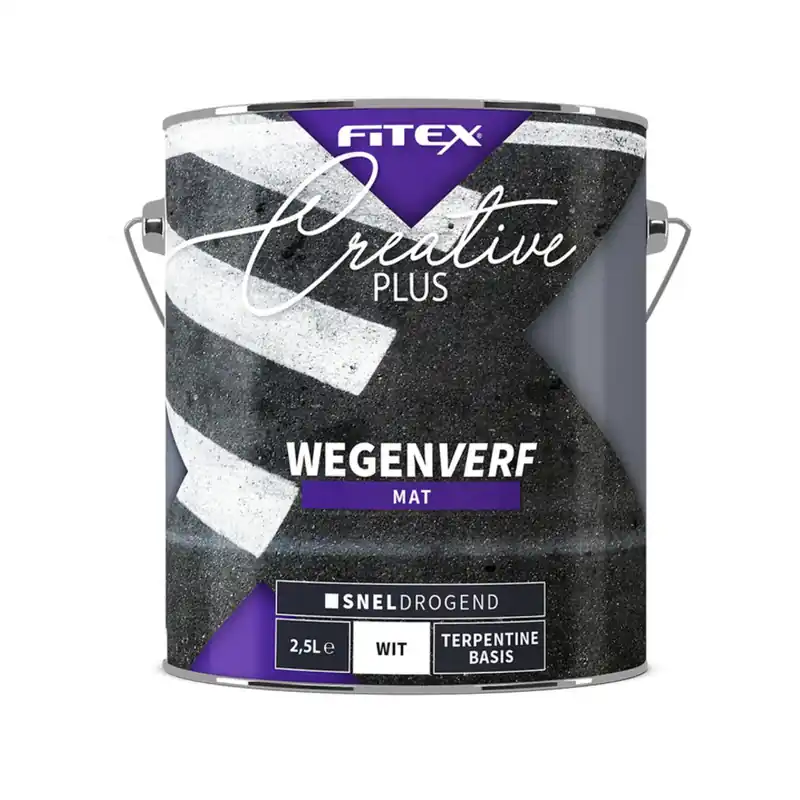 Fabrieksprijs Fitex Creative PLUS Wegenverf Mat