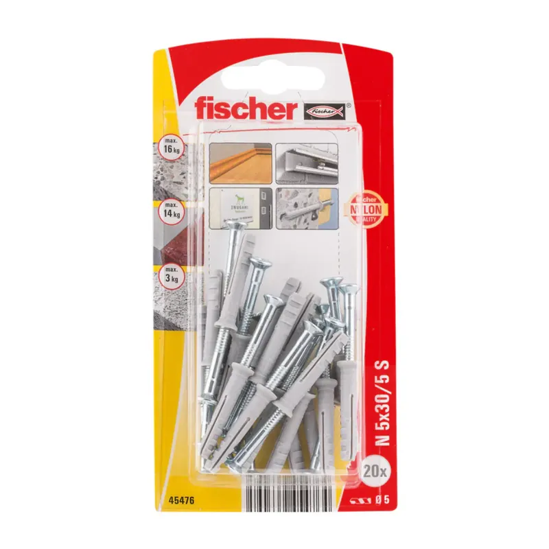 Bestseller Fischer Nagelplug N-S