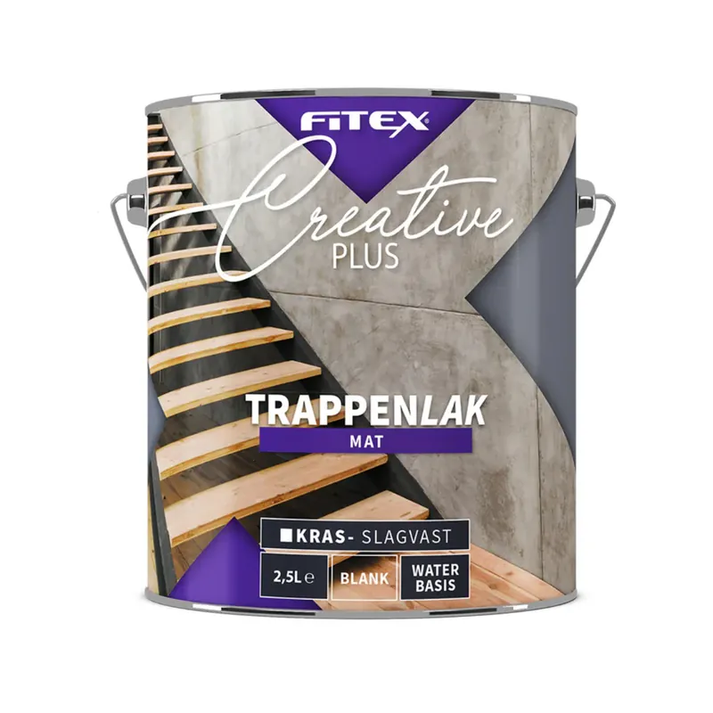 Betaalbaar Fitex Creative Plus Trappenlak Mat Transparant