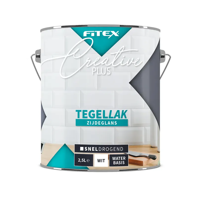 Fitex Creative Plus Tegellak Zijdeglans Actieprijs