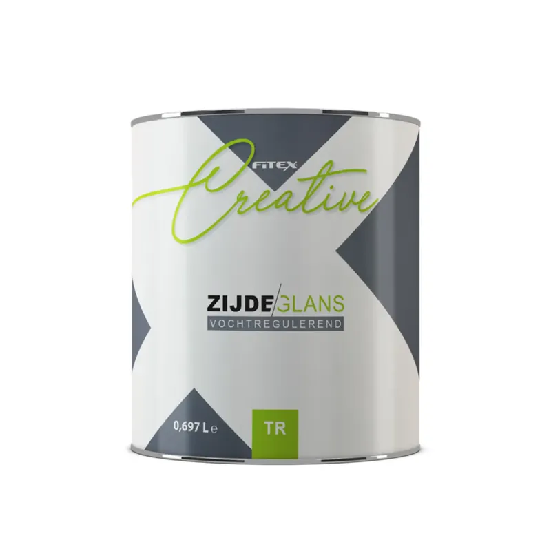 Op = Op Fitex Creative Zijdeglans Vochtregulerend Wit 2,5 liter
