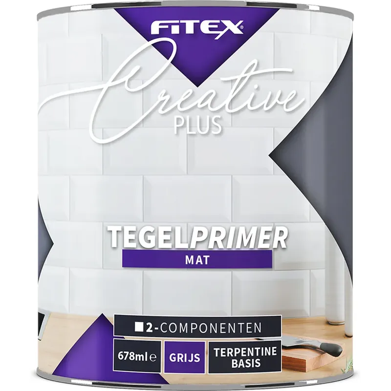 Fitex Creative Plus Tegelprimer 2C Grijs Premium