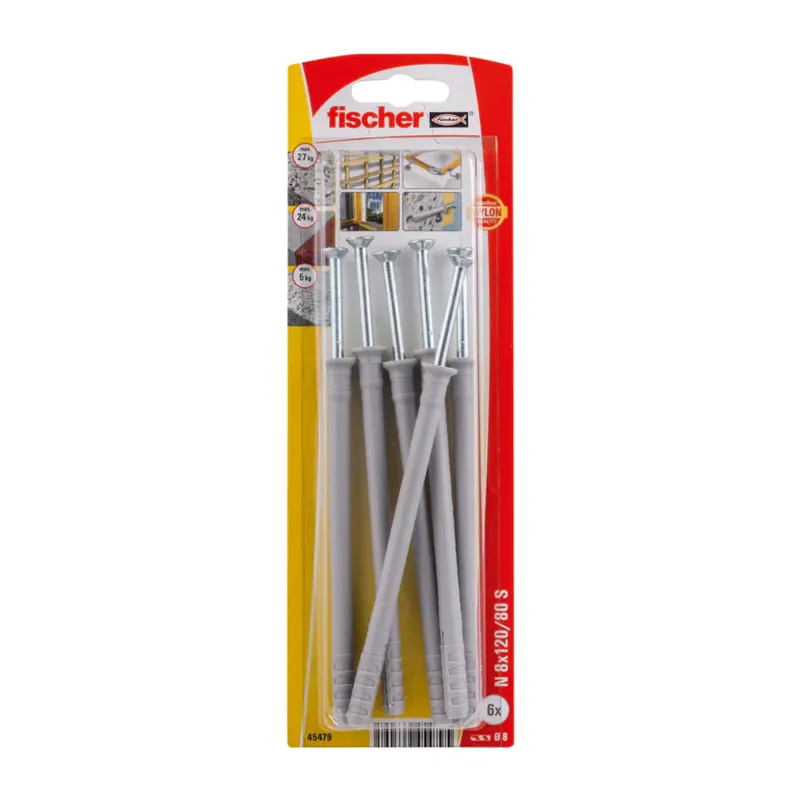 Populair Fischer Nagelplug 8 x 120/80
