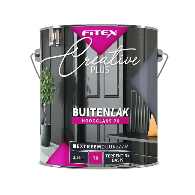 Actieprijs Fitex Creative PLUS Buitenlak Hoogglans