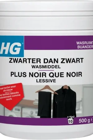 Direct Beschikbaar HG Zwarter dan Zwart Wasmiddel