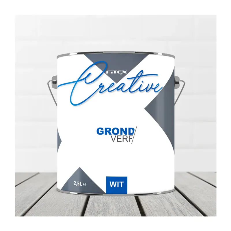 Snelle Levering Fitex Creative Grondverf Wit