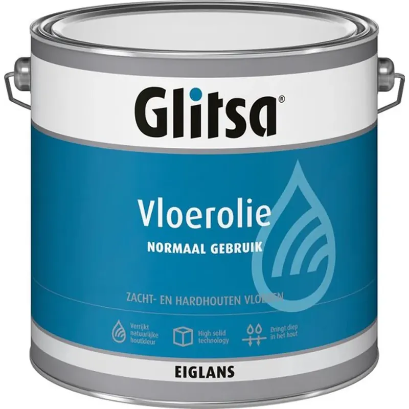 Actieprijs Glitsa Vloerolie Eiglans Blank