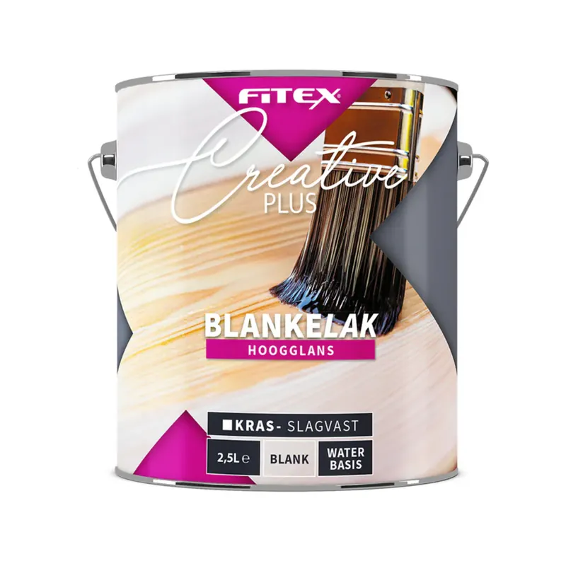 Fitex Creative PLUS Blanke Lak Hoogglans Waterbasis Lage Prijs