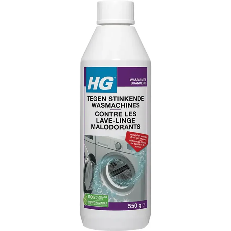 HG tegen stinkende wasmachines Nieuw