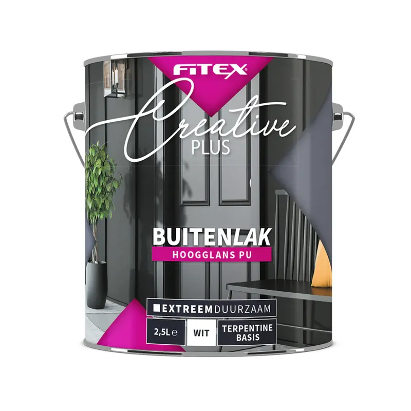 Direct Verzonden Fitex Creative PLUS Buitenlak Hoogglans