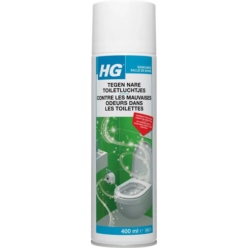 Finale Uitverkoop HG tegen nare toiletluchtjes