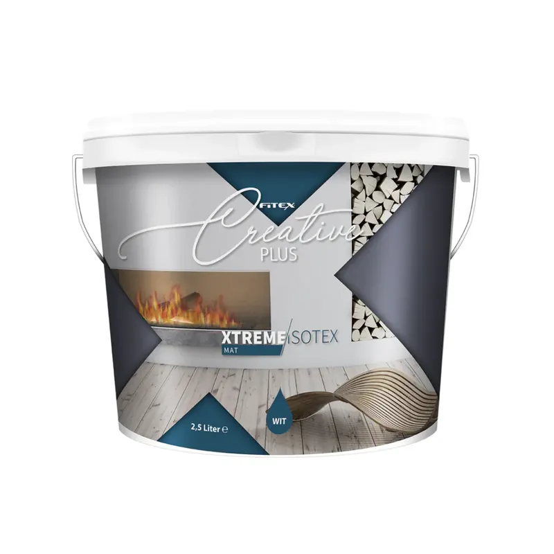 Koop Vandaag Fitex Creative+ Xtreme Isotex Wit 5 liter