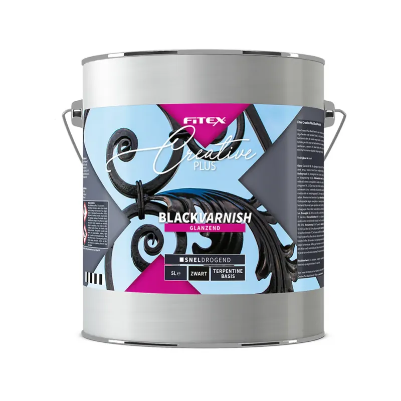 Fitex Creative Plus Black Varnish Uitverkoop