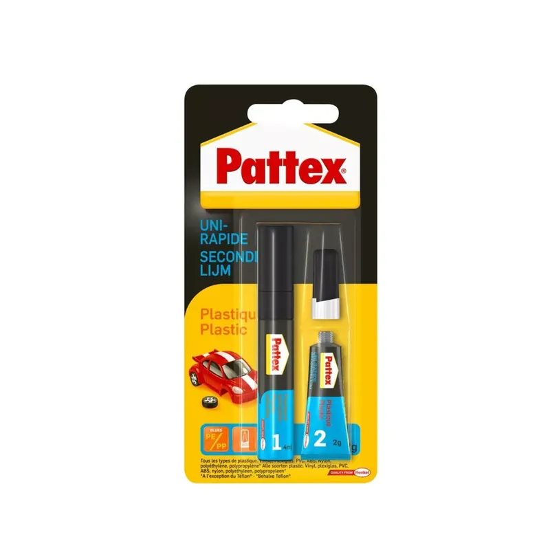 Express Levering Pattex Secondelijm Plastics