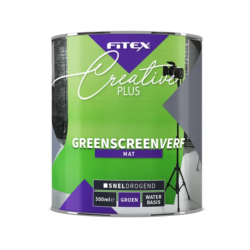 Fabrieksprijs Fitex Creative Plus Greenscreenverf