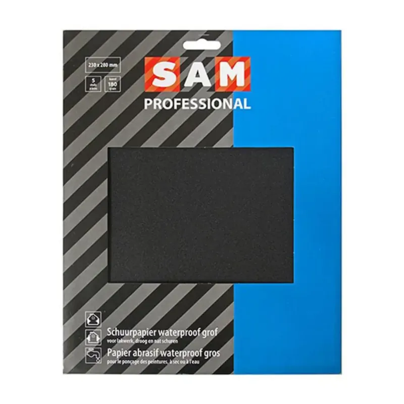 SAM Schuurpapier Waterproof Professioneel Merkproduct
