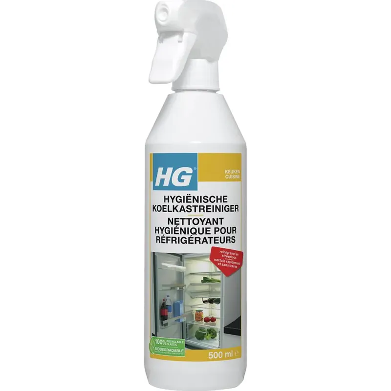 HG Hygiënische Koelkastreiniger 500 ml Betrouwbaar