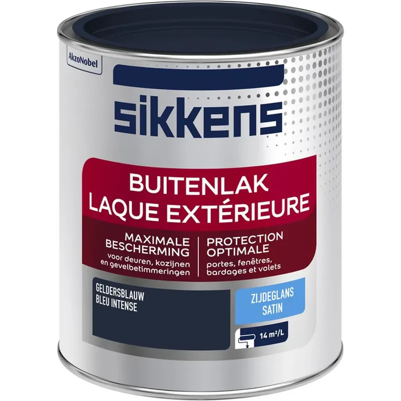 Rechtstreeks Van De Fabrikant Sikkens buitenlak ZG 0.75L Geldersblauw