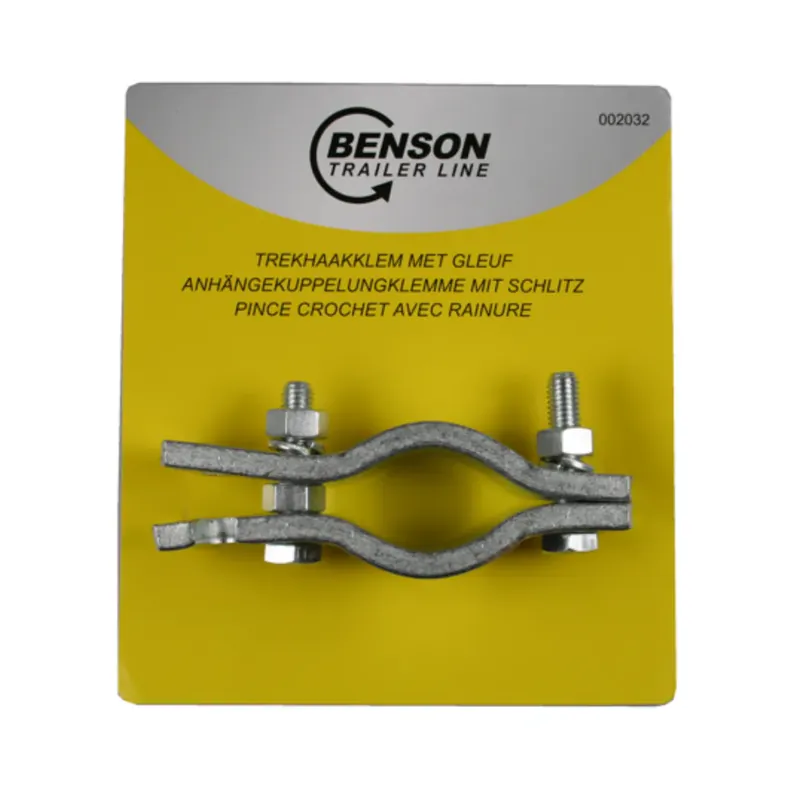 Laatste Versie Benson Trekhaakklem met Gleuf