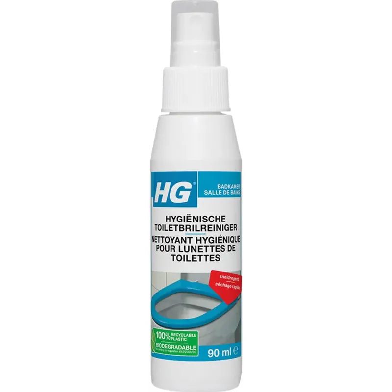 HG hygiënische toiletbrilreiniger Gecertificeerd