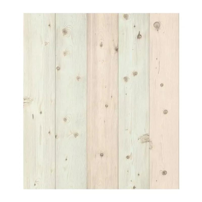 Rasch Bricks & Woods Vliesbehang Hout Groen 664515 Premium